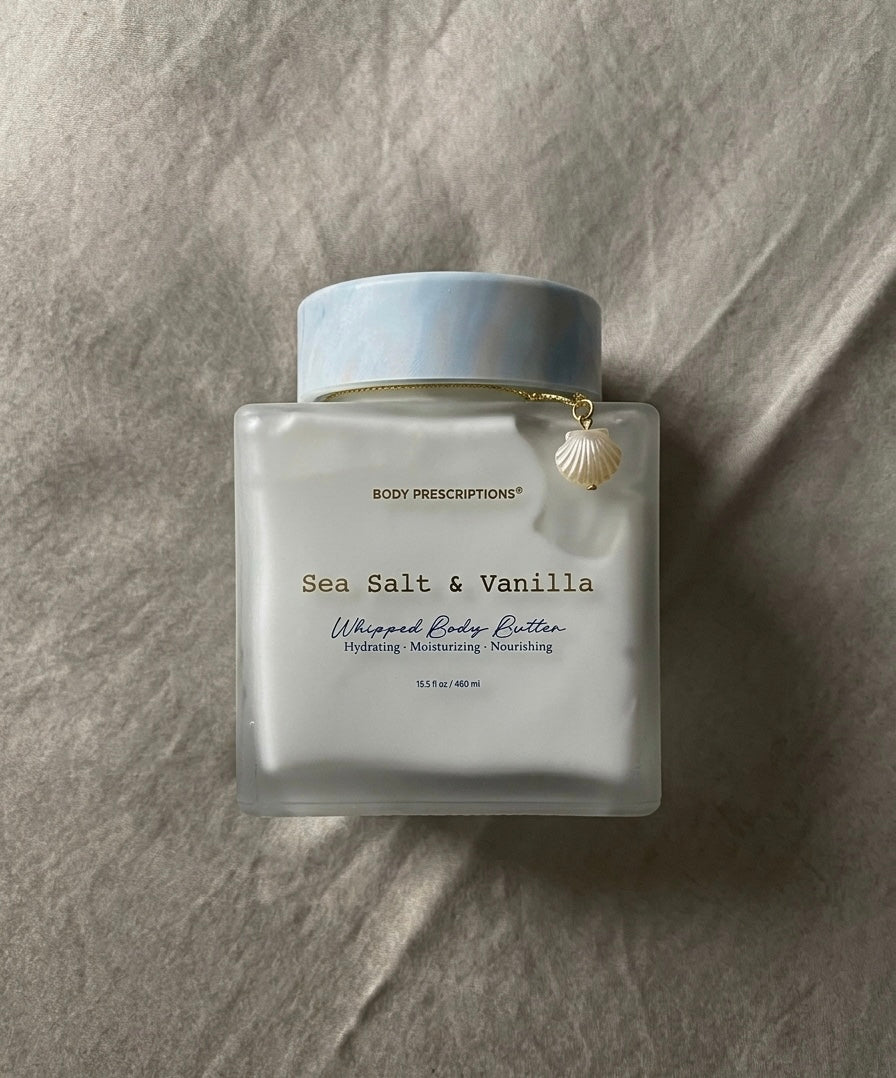 BODY PRESCRIPTIONS Sea Salt & Vanilla Whipped Body Butter