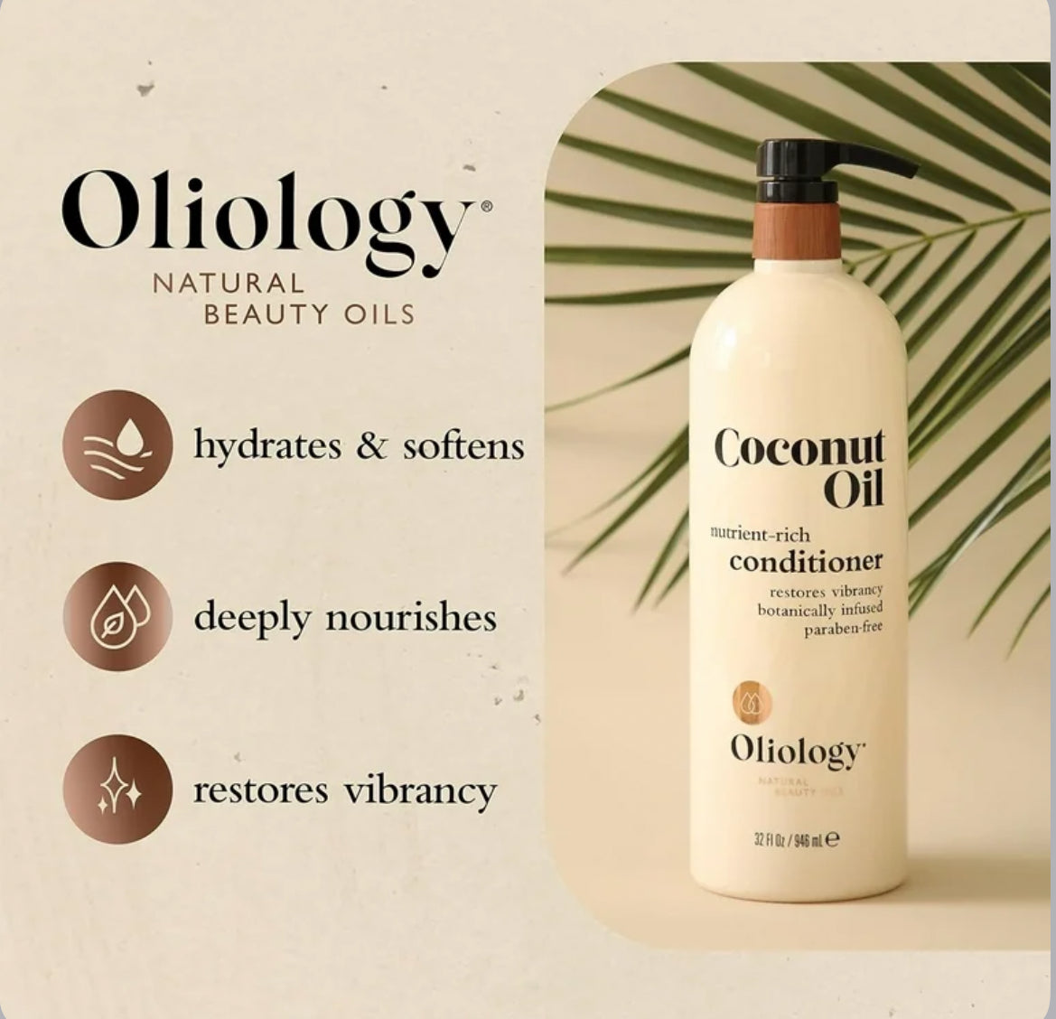 Oliology Coconut Oil nutrient-rich conditioner
