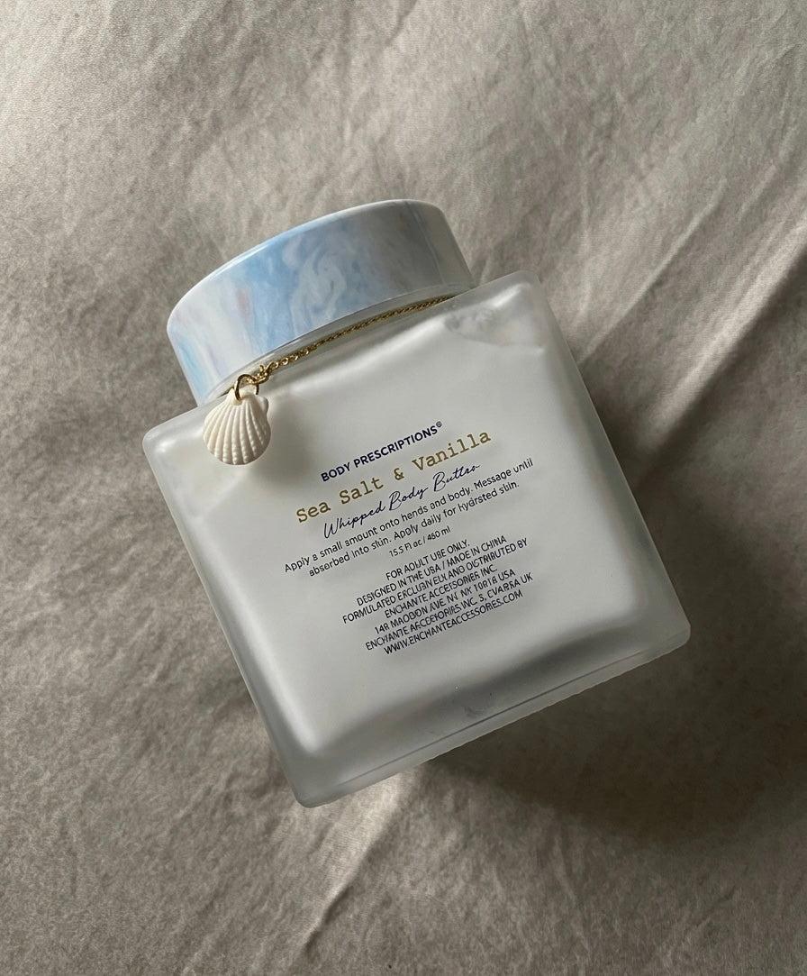 BODY PRESCRIPTIONS Sea Salt & Vanilla Whipped Body Butter